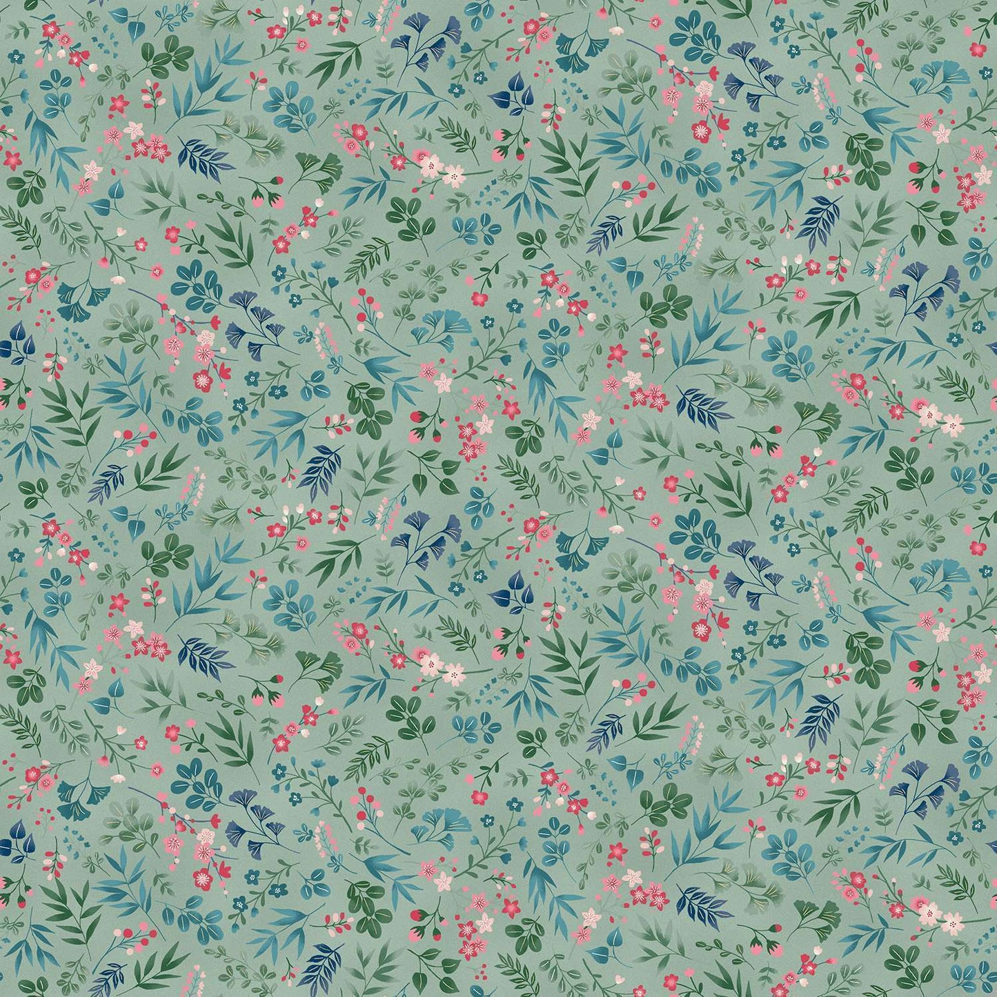 REDUCED Makower Kasumi Japanese Metallic 20 Designs 100% Premium Cotton Fabric