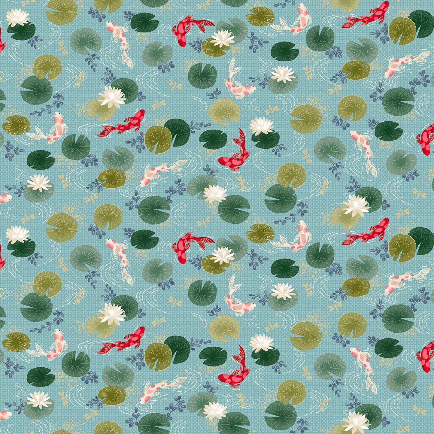 REDUCED Makower Kasumi Japanese Metallic 20 Designs 100% Premium Cotton Fabric