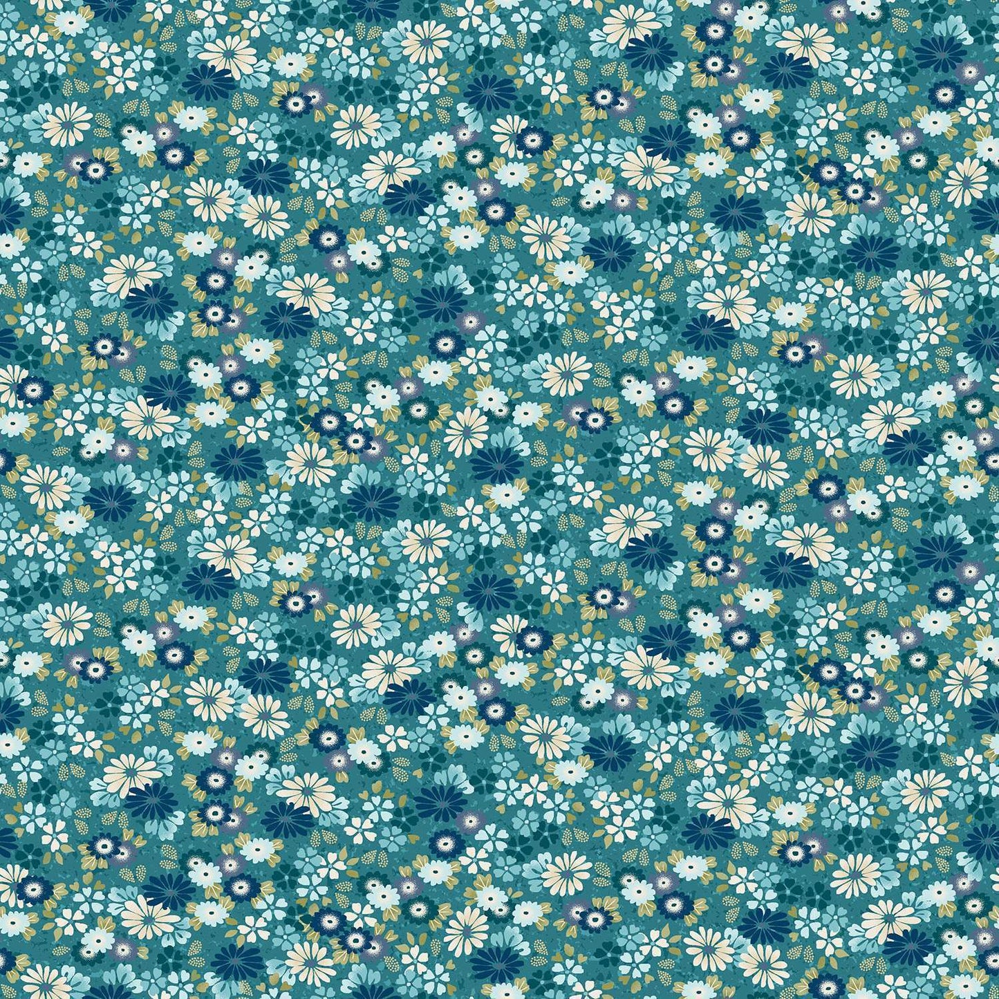 REDUCED Makower Kasumi Japanese Metallic 20 Designs 100% Premium Cotton Fabric