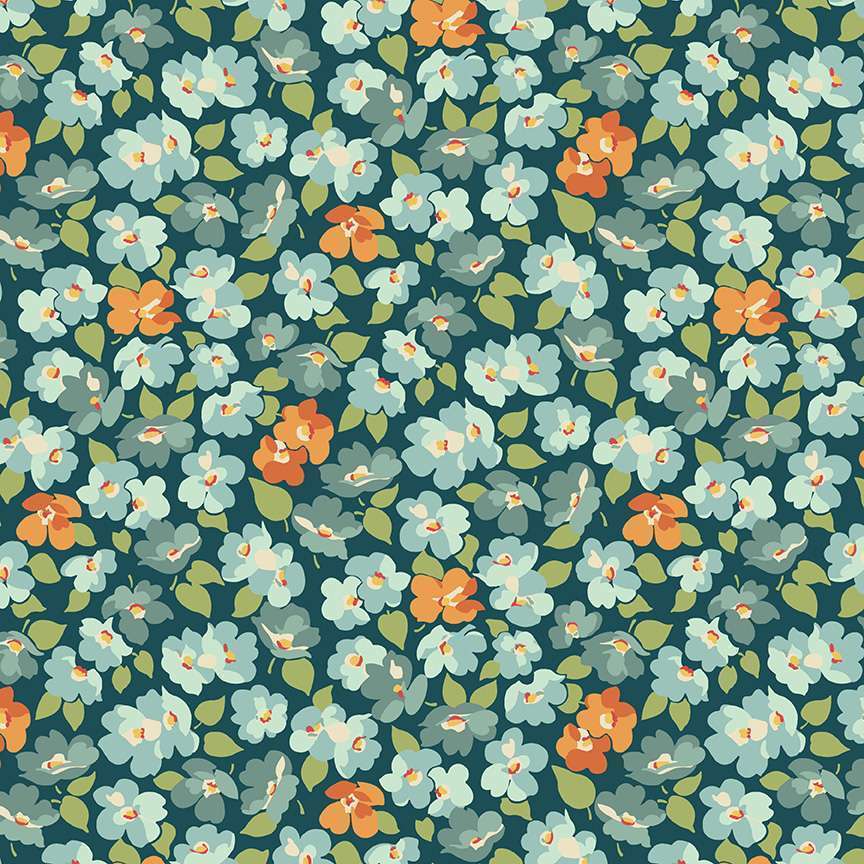 REDUCED Makower Flower Box by Renee Naneman 9 Different Designs 100% Premium Cotton Fabric Patchwork Quilting