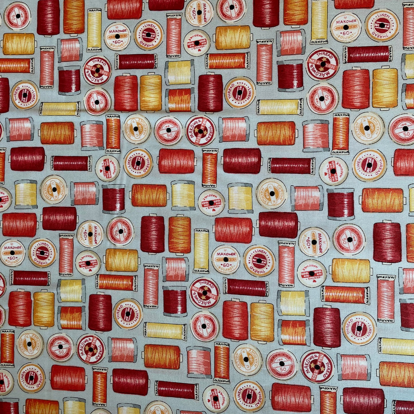 Makower Sewing Room 11 Designs 100% Premium Cotton Fabrics Quilting Craft
