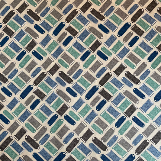 Makower Handmade Haberdashery Sewing Quilting 100% Premium Cotton Fabric