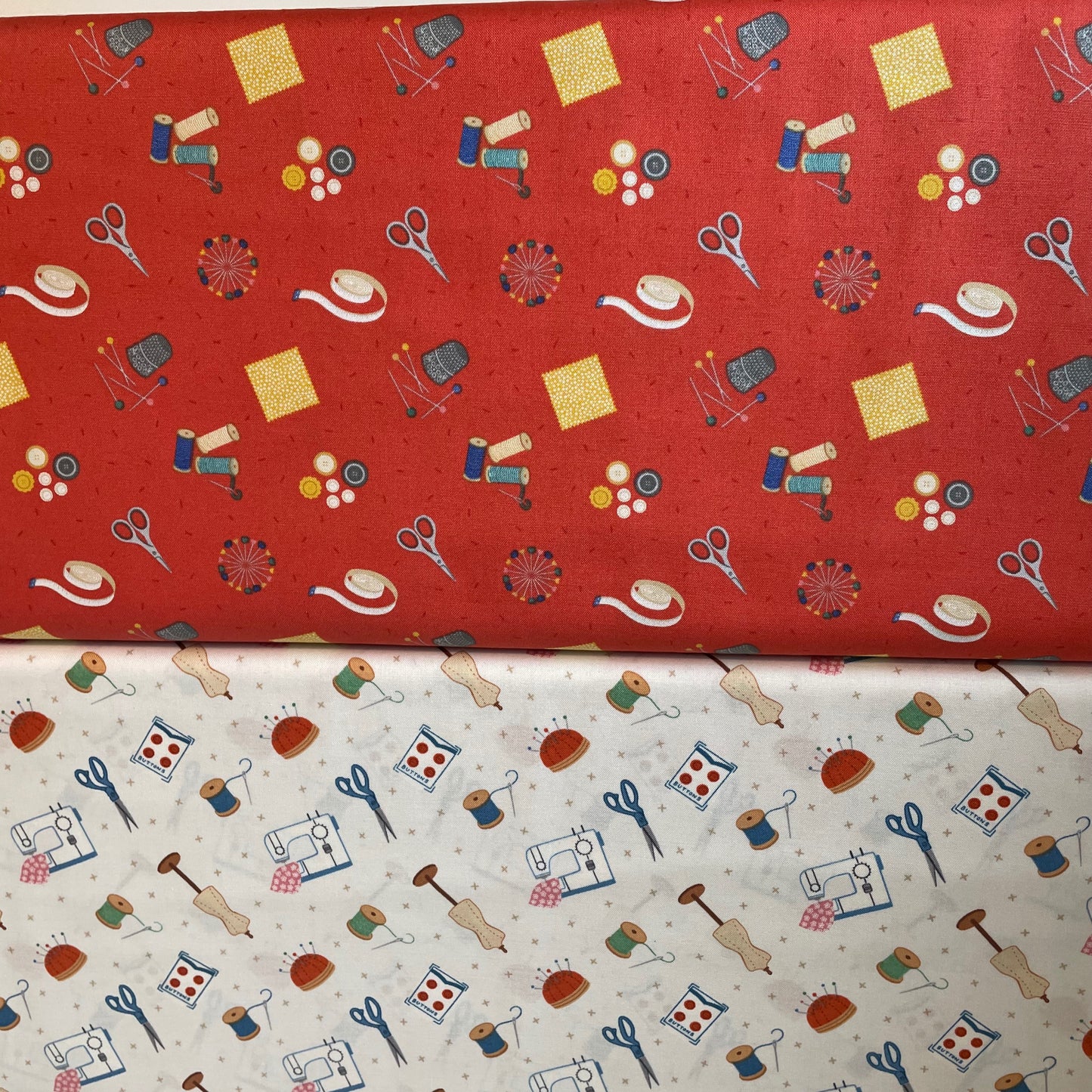 Lewis & Irene Haberdashery Sewing Quilting 100% Premium Cotton Fabric
