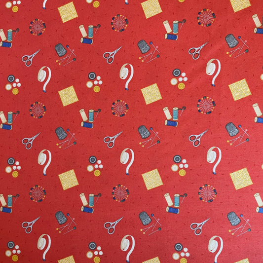 Lewis & Irene Haberdashery Sewing Quilting 100% Premium Cotton Fabric
