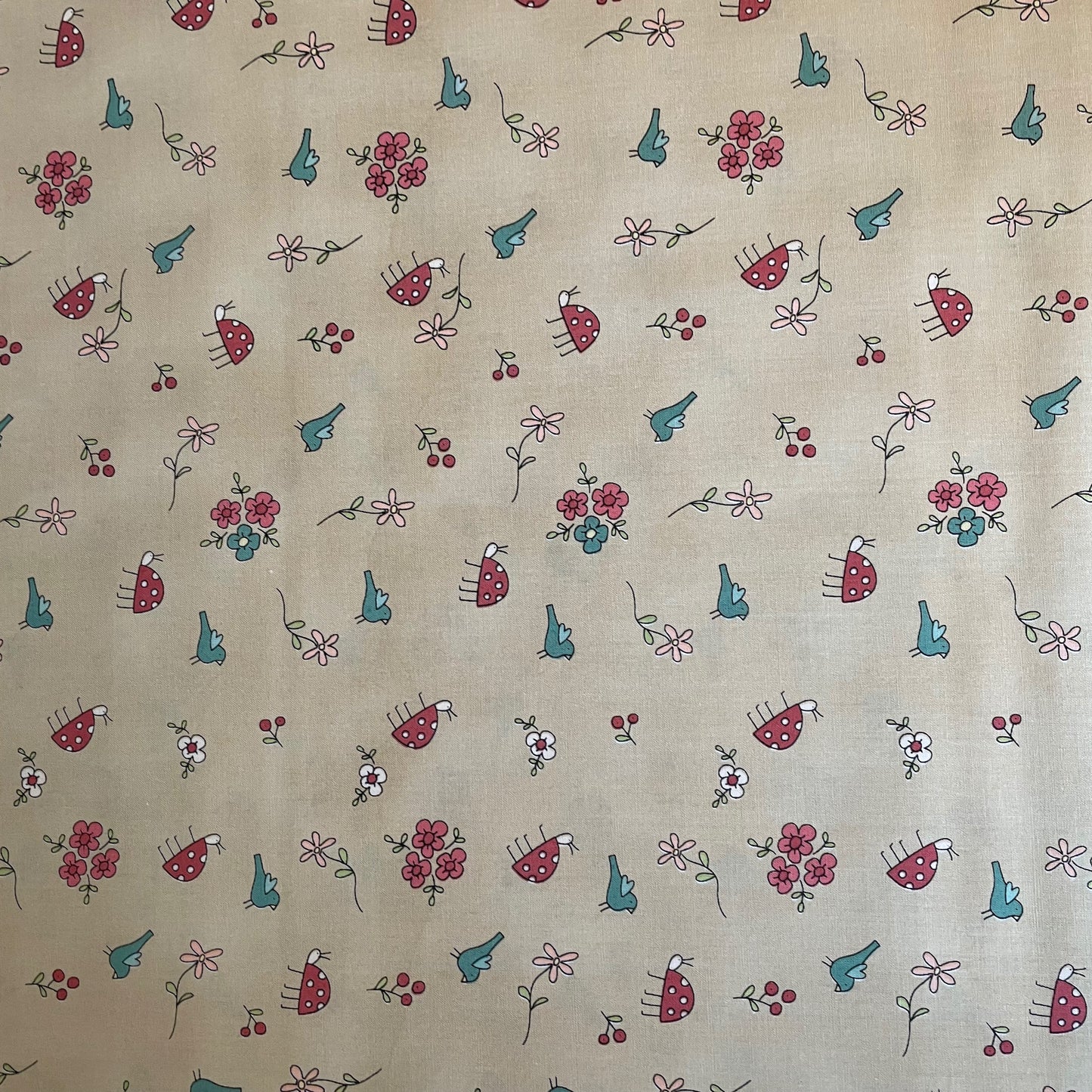 Clothworks Natalie Bird Heart & Home 9 Children Whimsical Designs 100% Premium Cotton Fabrics Quilting Craft
