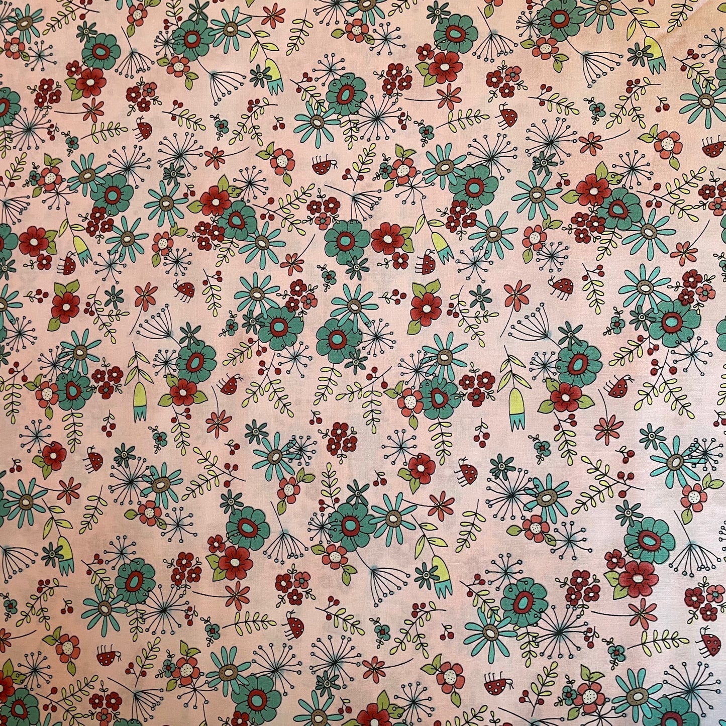 Clothworks Natalie Bird Heart & Home 9 Children Whimsical Designs 100% Premium Cotton Fabrics Quilting Craft