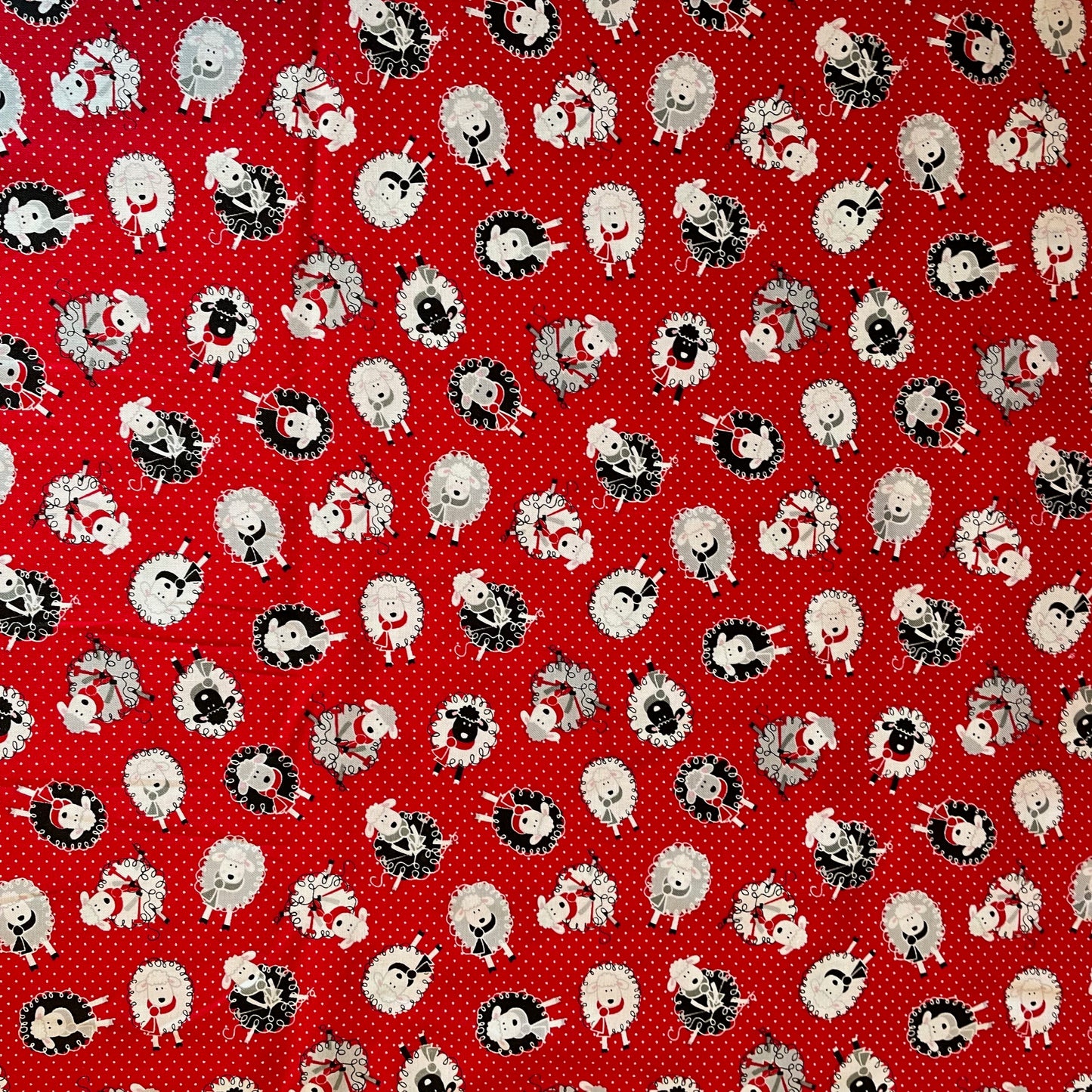 Timeless Treasures Knitting Yarn Wool Sewing Quilting 100% Premium Cotton Fabric