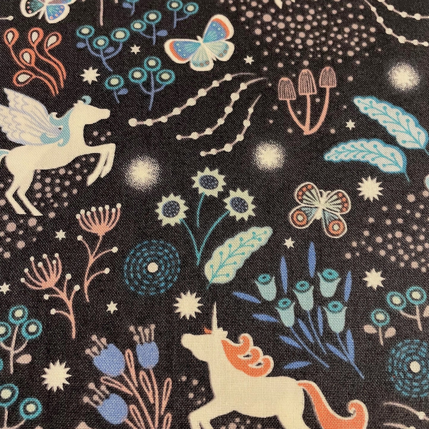 Lewis & Irene Fairy Nights Glow in the Dark 14 Designs 100% Premium Cotton Fabrics Quilting Craft
