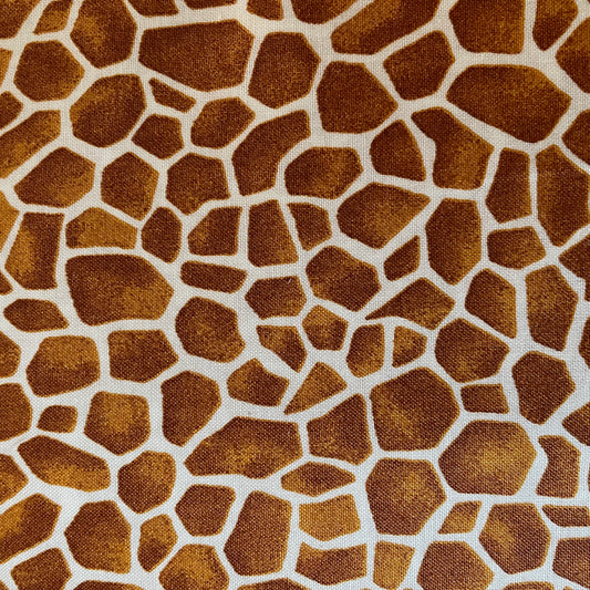 EQS Bungle Jungle & Makower Around The World Giraffe Sewing Quilting 100% Premium Cotton Fabric