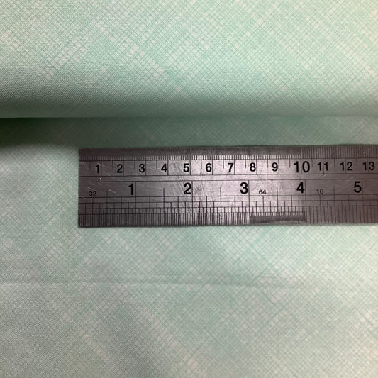 Timeless Treasures Mint Green Hatch Effect 100% Premium Cotton Fabric 2959