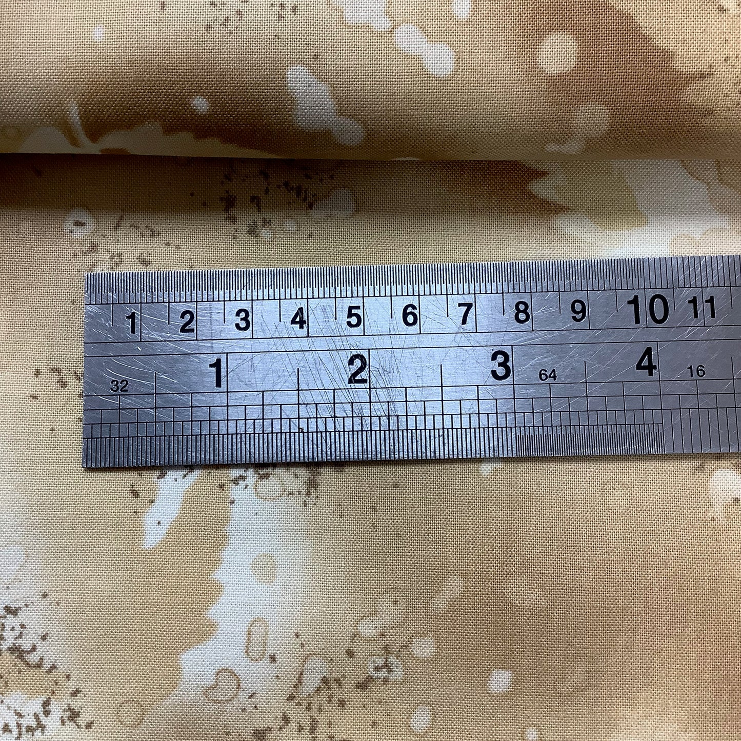 Benertex Fossil Fern Brown Green Blue Red 100% Premium Cotton Fabric 2035
