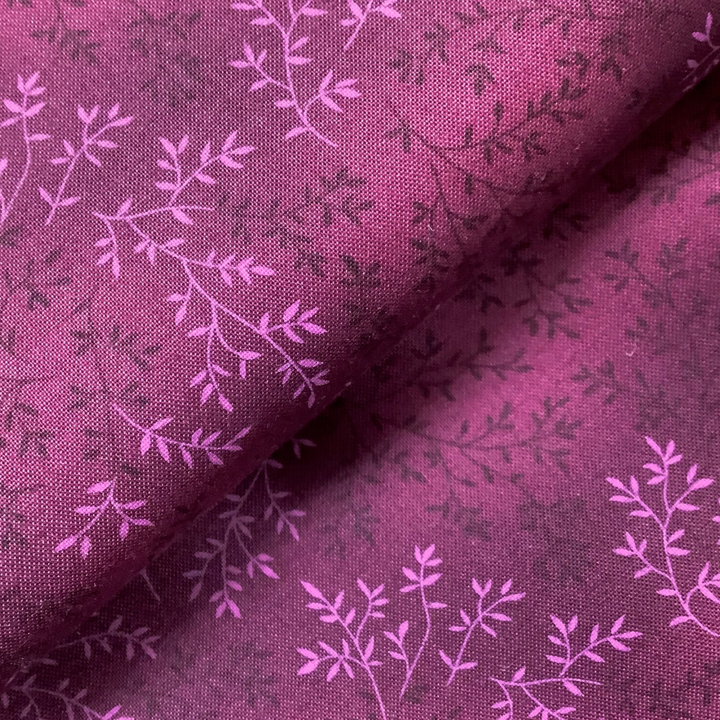Timeless Treasures Willow Wine Burgundy 100% Premium Cotton Fabric C4794