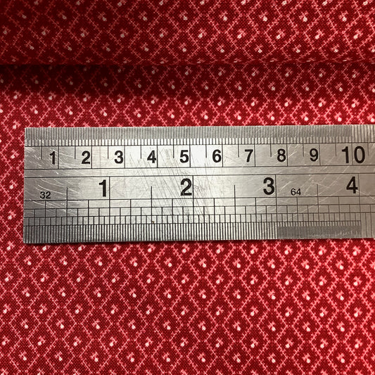 Penny Rose Classics Red Diamond 100% Premium Cotton Fabric C160