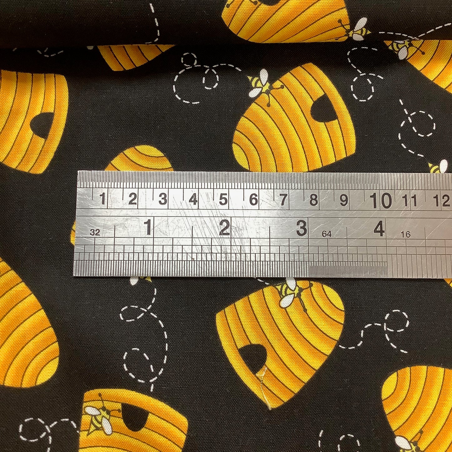 REDUCED Makower Andover Bees Sunflowers and Honey Range 100% Premium Cotton Fabric