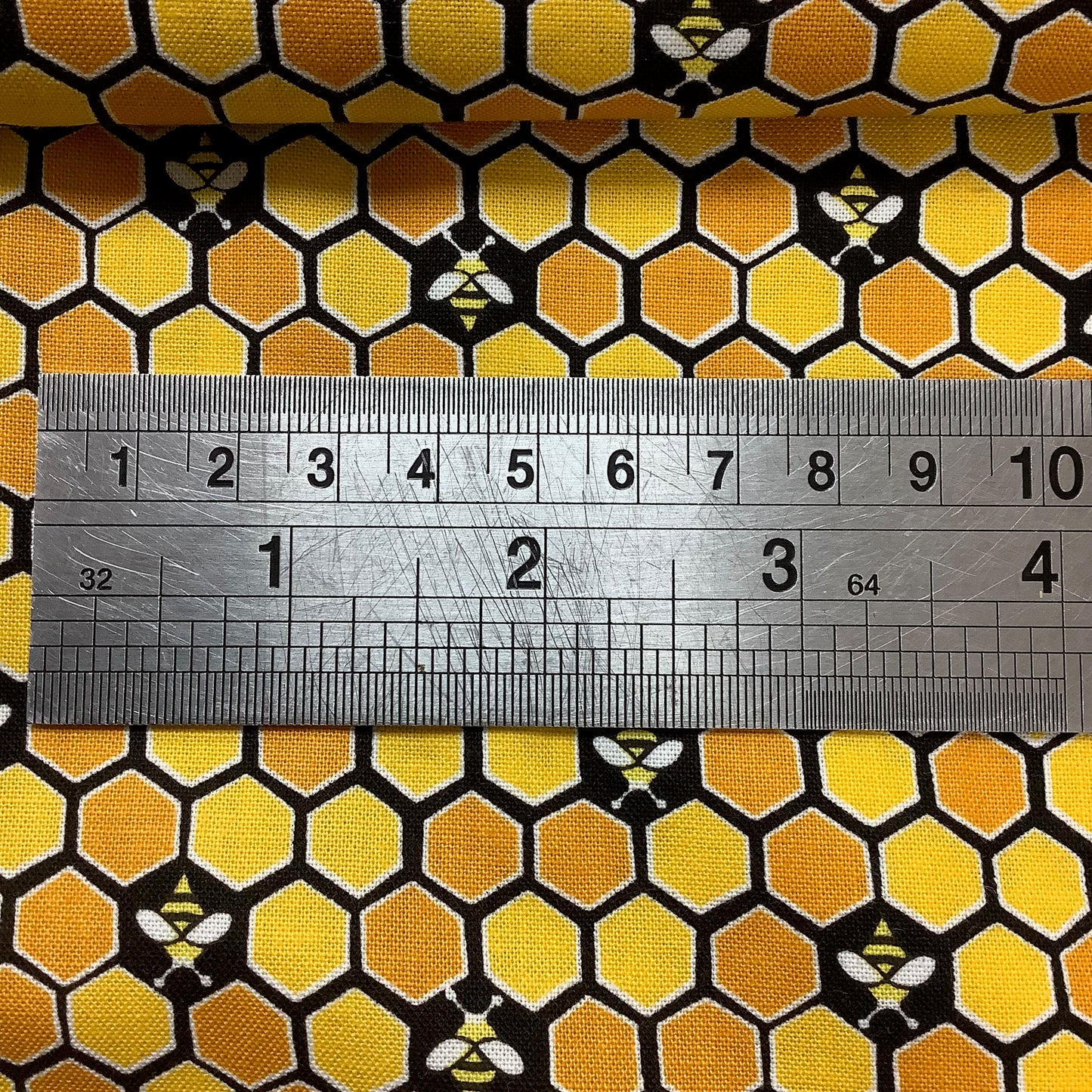 REDUCED Makower Andover Bees Sunflowers and Honey Range 100% Premium Cotton Fabric