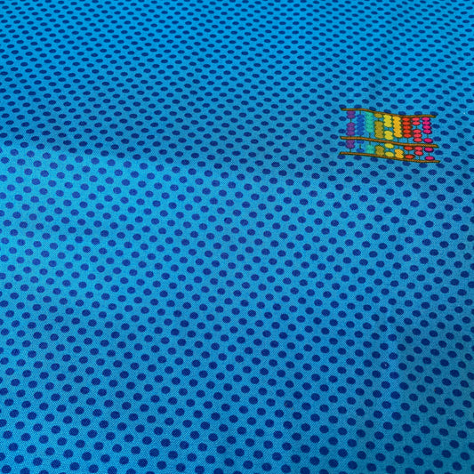 Andover Makower Ellipse Lapis Abacus Dot Alison Glass 7 Colours Quilting Patchwork Craft 100% Premium Cotton Fabric