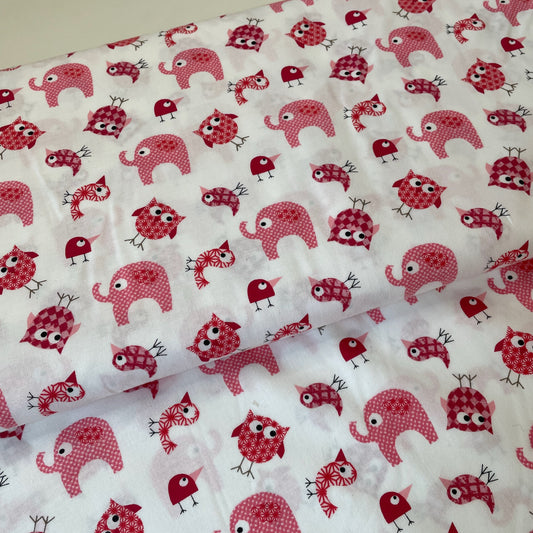 Clothworks Brother Sister Nursery Children's 12 Designs 100% Cotton Fabric Patchwork Quilting Craft