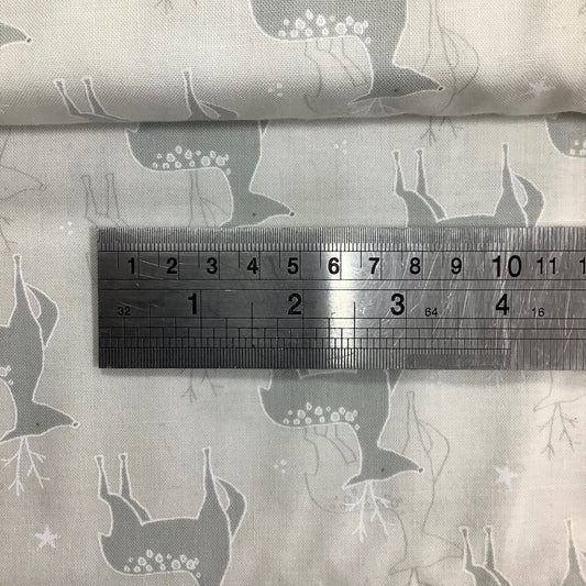 Moda Christmas JOL Range Reindeer Script 100% Premium Cotton Fabric 39700