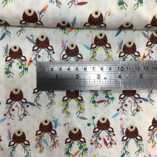 Timeless Treasures Christmas Party Reindeers 100% Premium Cotton C6788