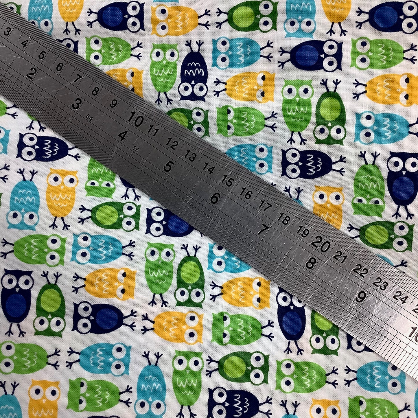 Urban Zoologie Mini Owls Robert Kaufman 100% Cotton Fabric