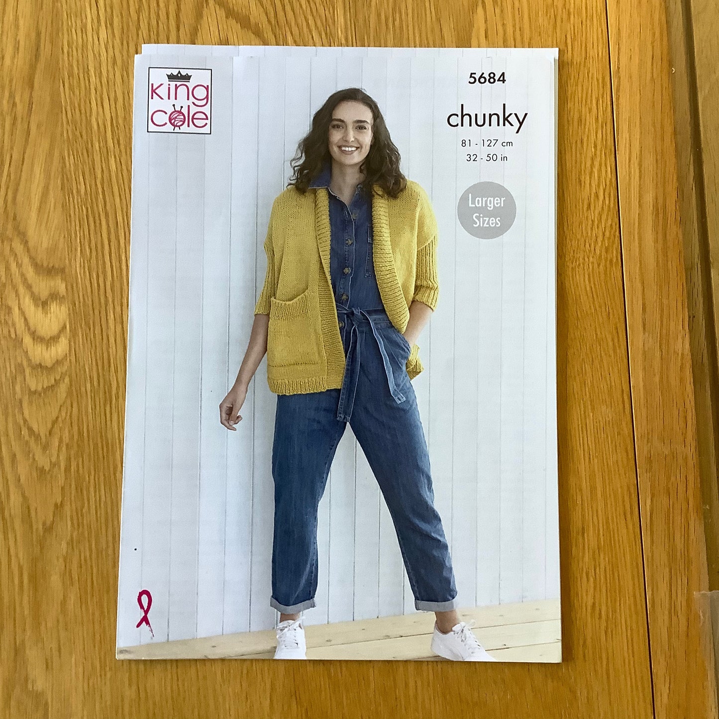 King Cole Ladies Subtle Drifter Chunky Knitting Pattern 32" - 50" 5684