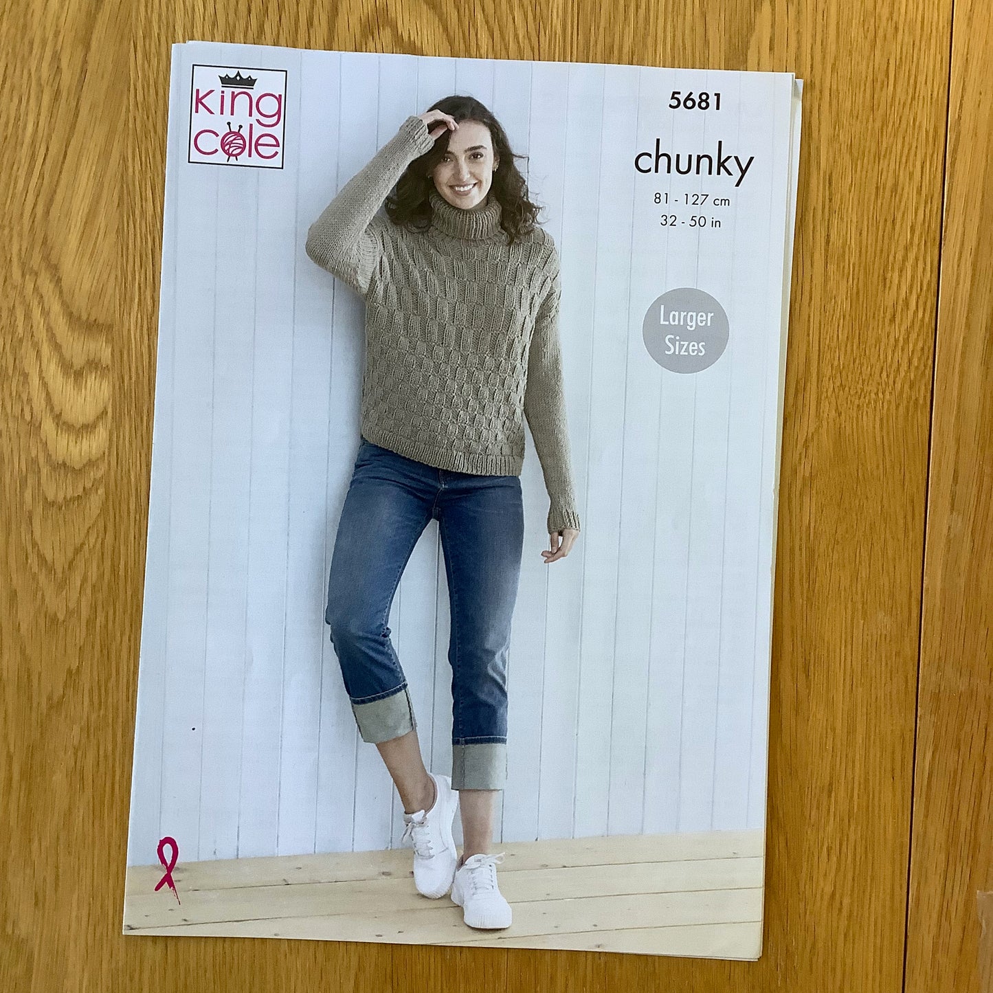 King Cole Ladies Subtle Drifter Chunky Knitting Pattern 32" - 50" 5681