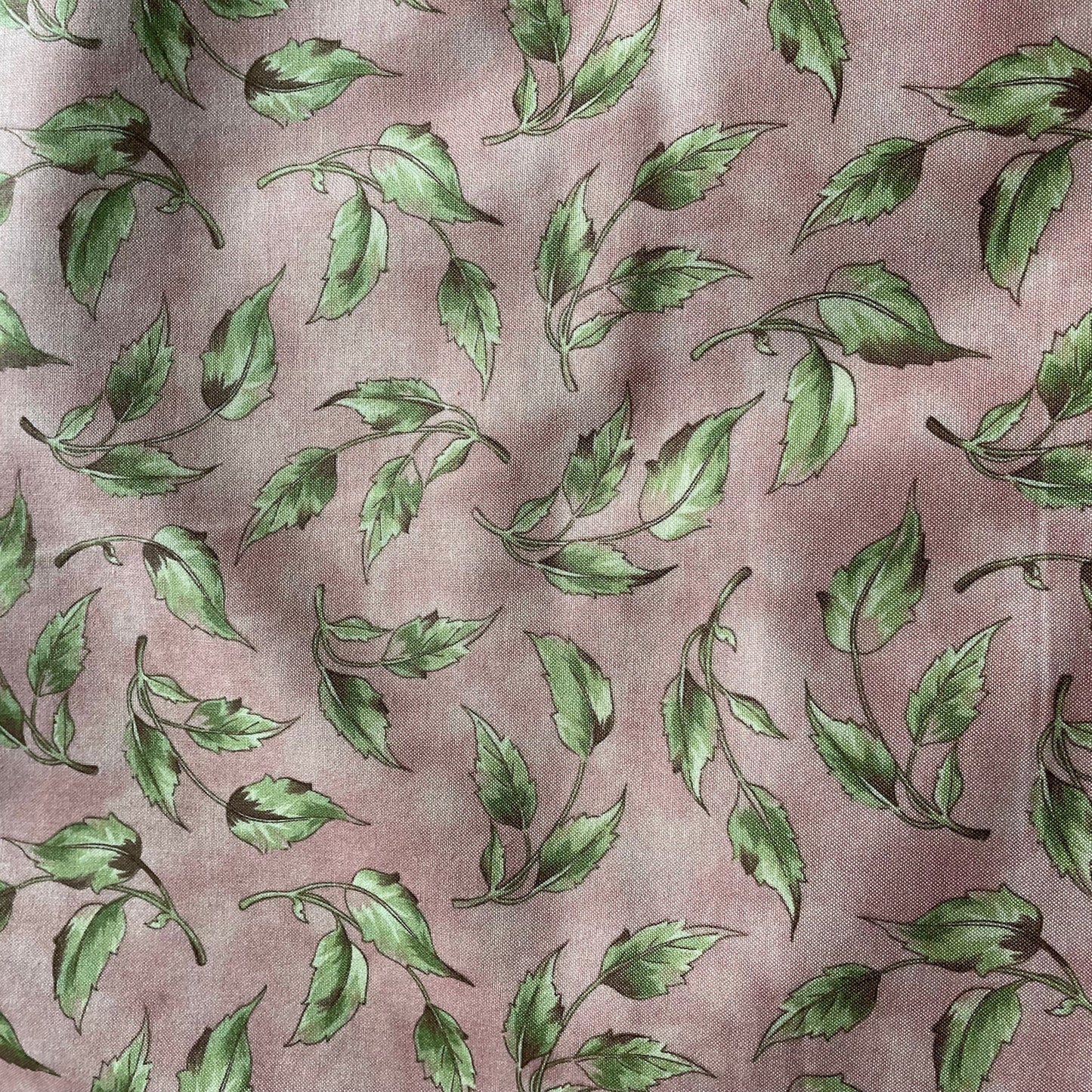 Maywood Studios Fuchsia Flowers Leaves Pink Ivory 2 designs 100% Premium Cotton Fabric