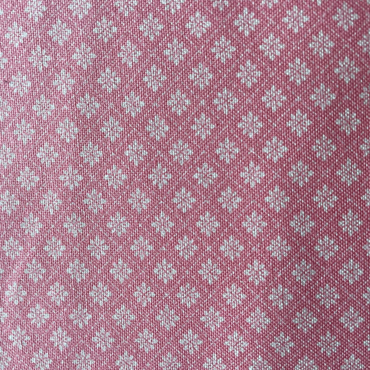 Moda Finnegan Flower Tiles on Dusky Pink MF1868422 Quilting 100% Premium Cotton Fabric