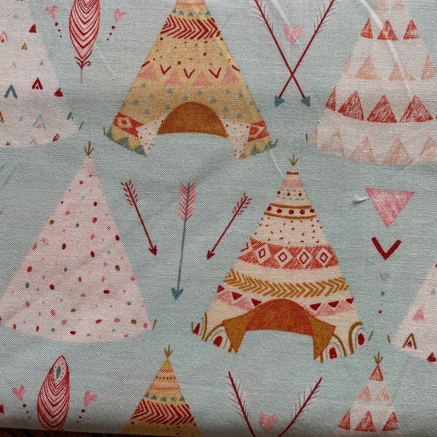 EQS Dream Catchers Studio R Tents BoHo Feathers SE3222-11 Quilting 100% Premium Cotton Fabric