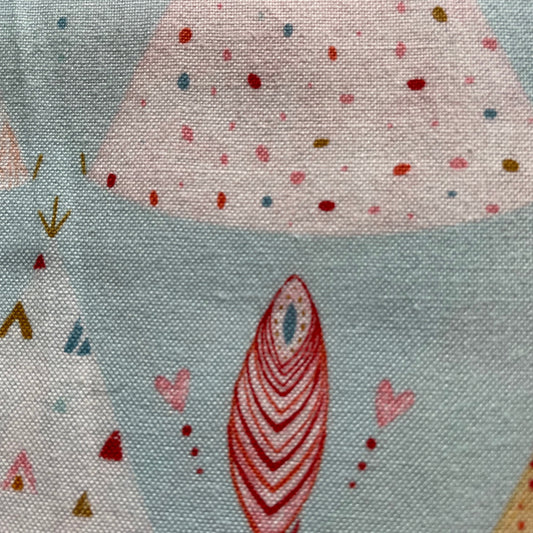 EQS Dream Catchers Studio R Tents BoHo Feathers SE3222-11 Quilting 100% Premium Cotton Fabric