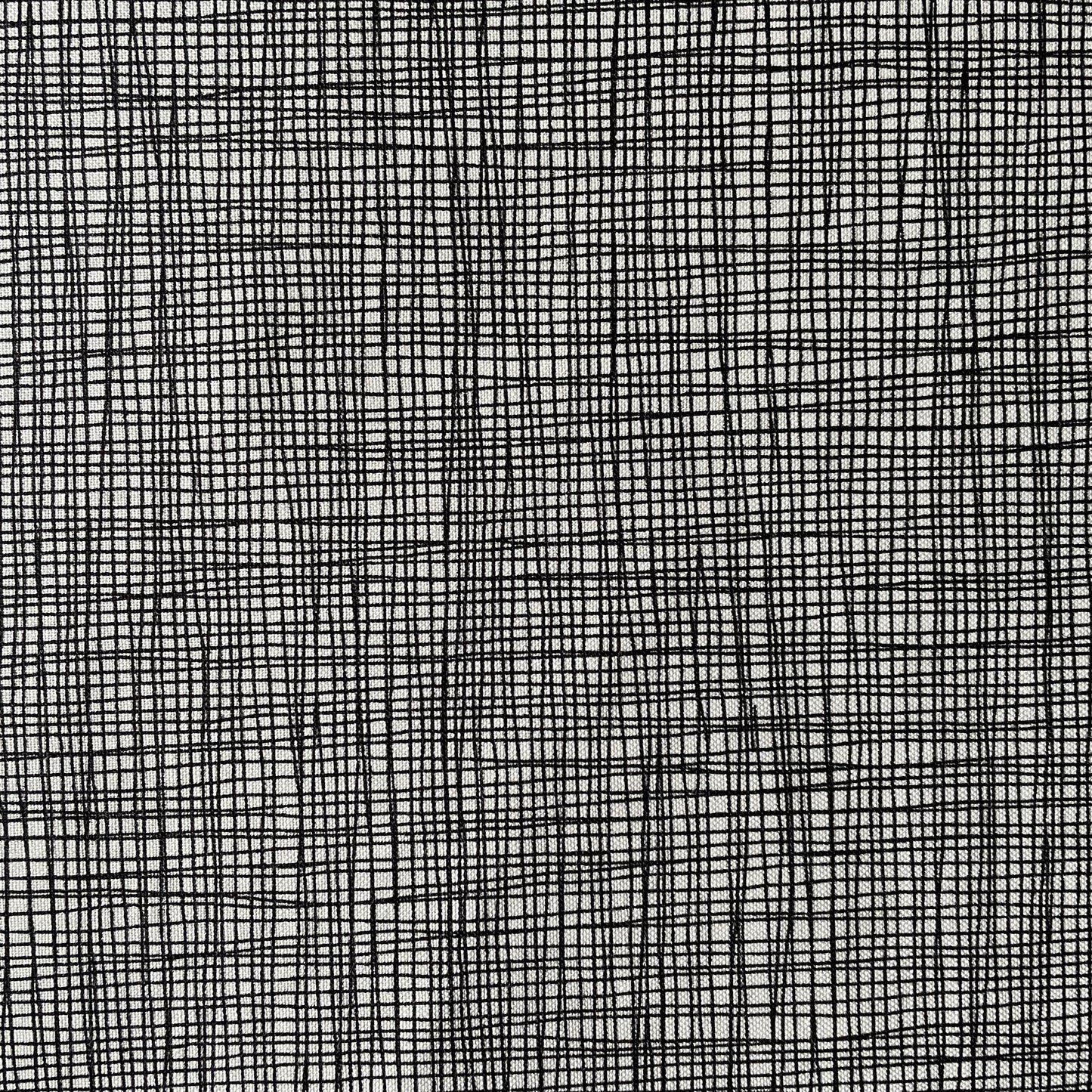 Makower Henley Studio Linea Tonal Crosshatch Black 1525TWX Quilting 100% Premium Cotton Fabric