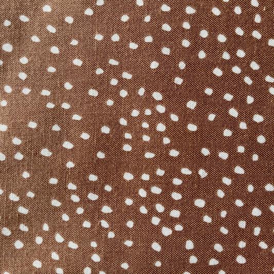 Clothworks Forest Owl Dark Taupe Spot Y2316-63 Quilting 100% Premium Cotton Fabric