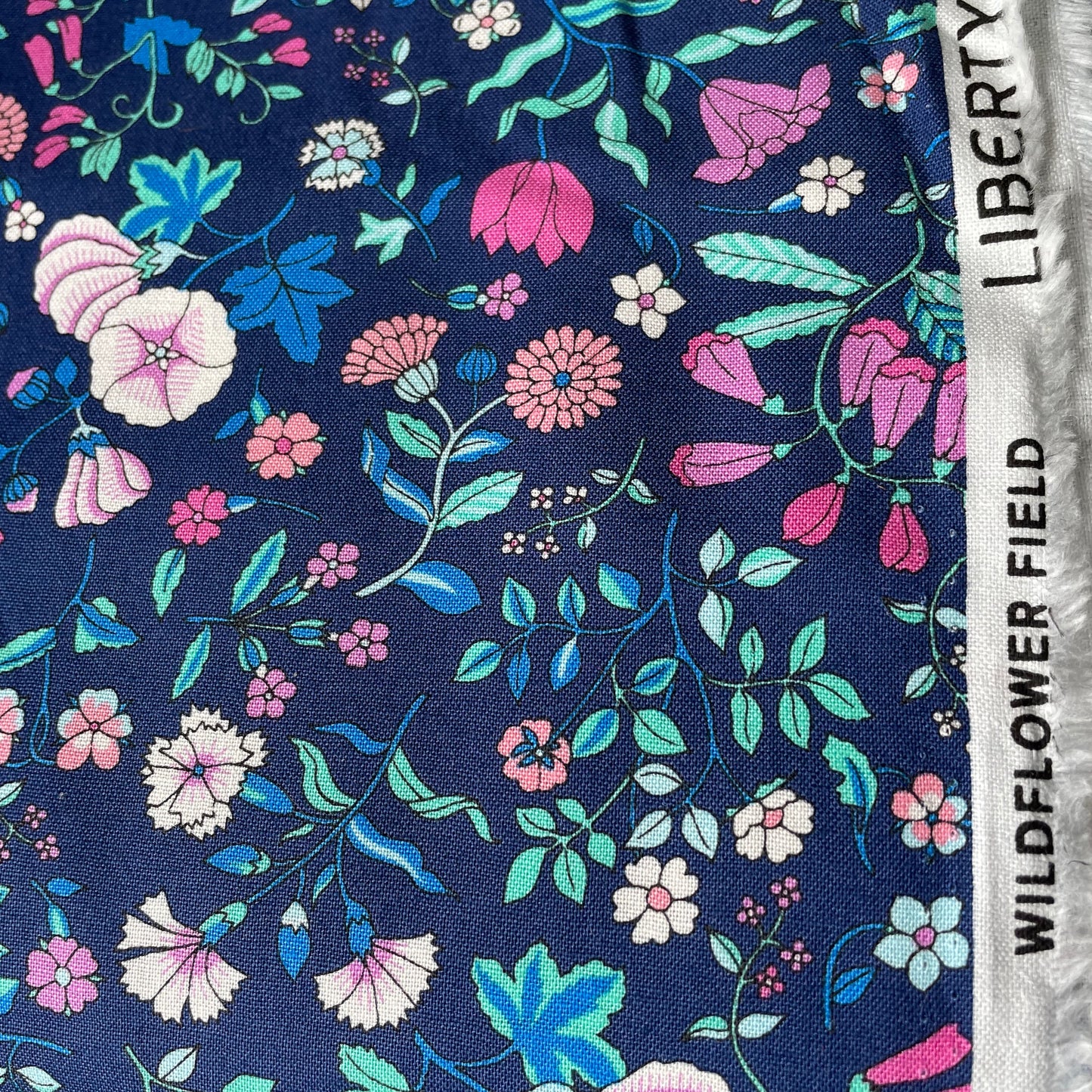 Liberty Of London 15 Different Fabrics Flower Show Midnight Garden Collection £12 per metre 100% Premium Cotton Fabric Quilting Craft Home Decor