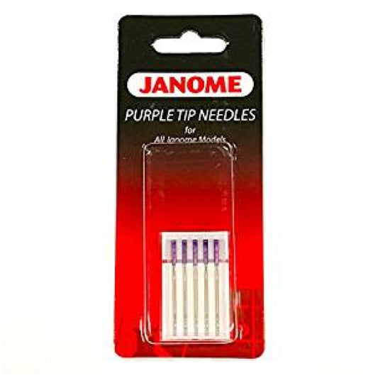 Janome Purple Tip Sewing Machine Needles 202122001