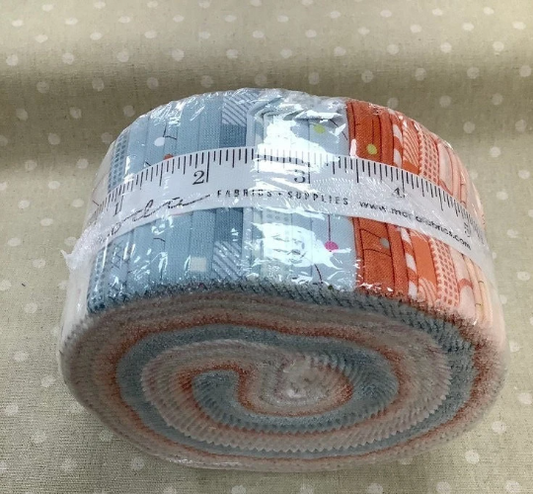 Moda Make Time Jelly Roll Fabric 100% Quilting Cotton