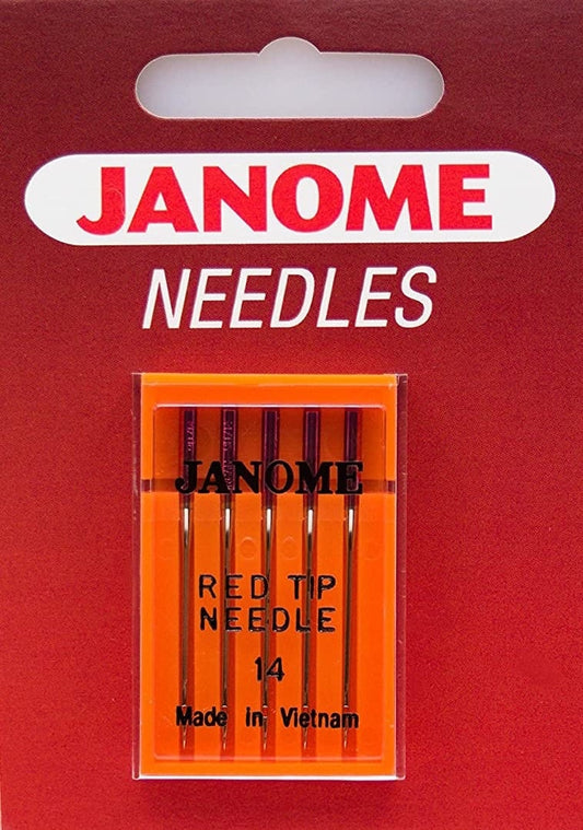 Janome Red Tip Sewing Machine Needles 990314000