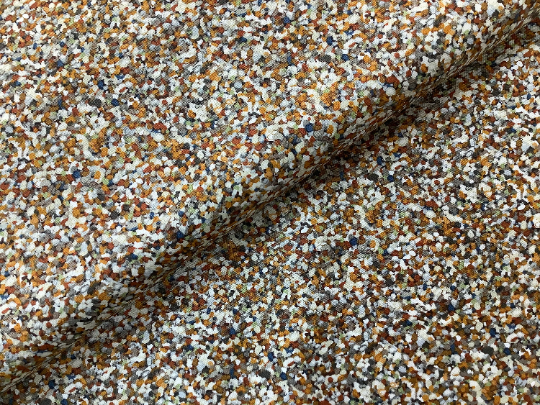 Makower Landscape Mini Pebbles Fabric 1362-1 Beach Seascapes 100% Quilting Cotton