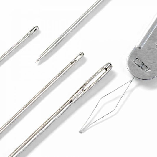 Prym Love Needle Assortment 29 Sewing & Darning Needles with Threader & Case 128161