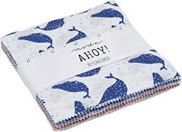 Moda Ahoy Sea Charm Pack 100% Quilting Cotton