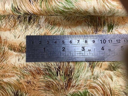 Makower Sand Dunes Landscape Grass Fabric 3745-Q3 100% Quilting Cotton