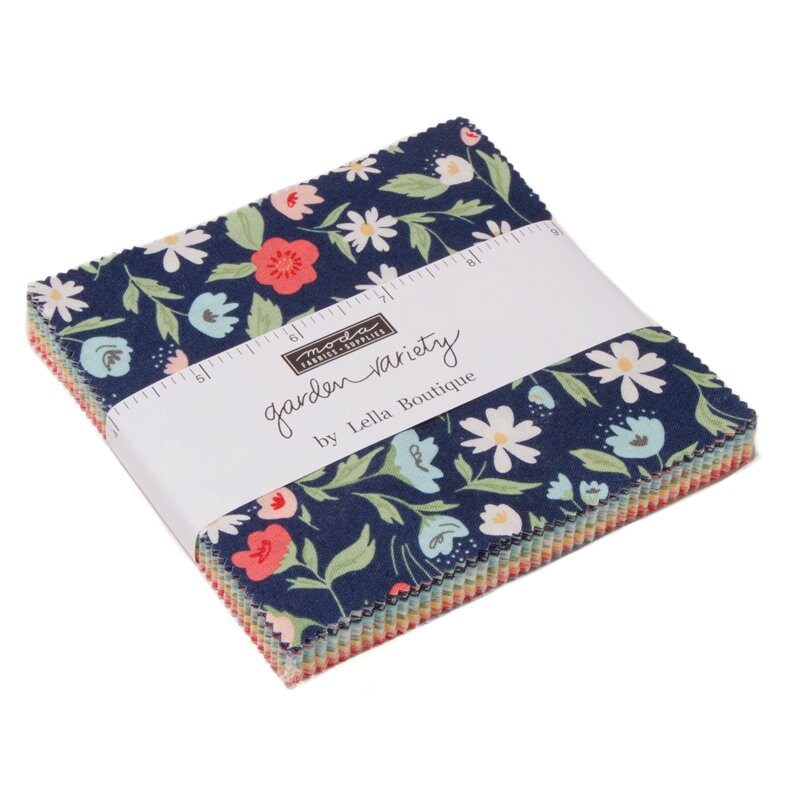 Moda Garden Variety Charm Pack 100% Quilting Cotton