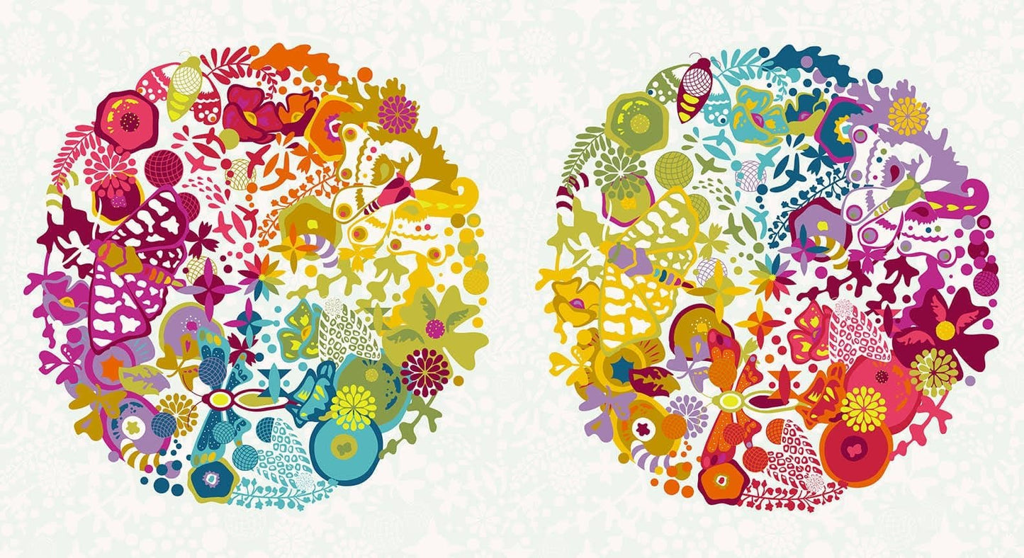 Andover Makower Art Theory Large Panel Alison Glass 2 Colours Quilting Patchwork Craft 100% Premium Cotton Fabric