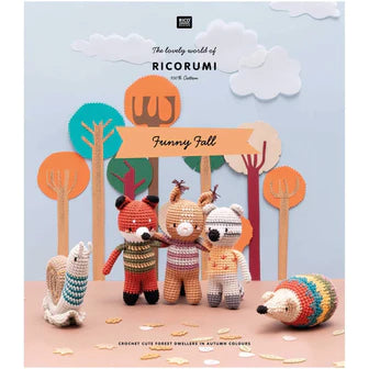 Ricorumi Funny Fall Crochet Pattern Book