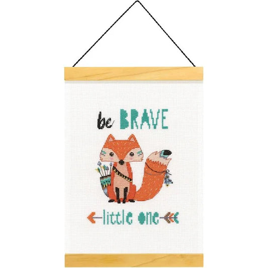 Dimensions Be Brave Cross Stitch  Embroidery Kit