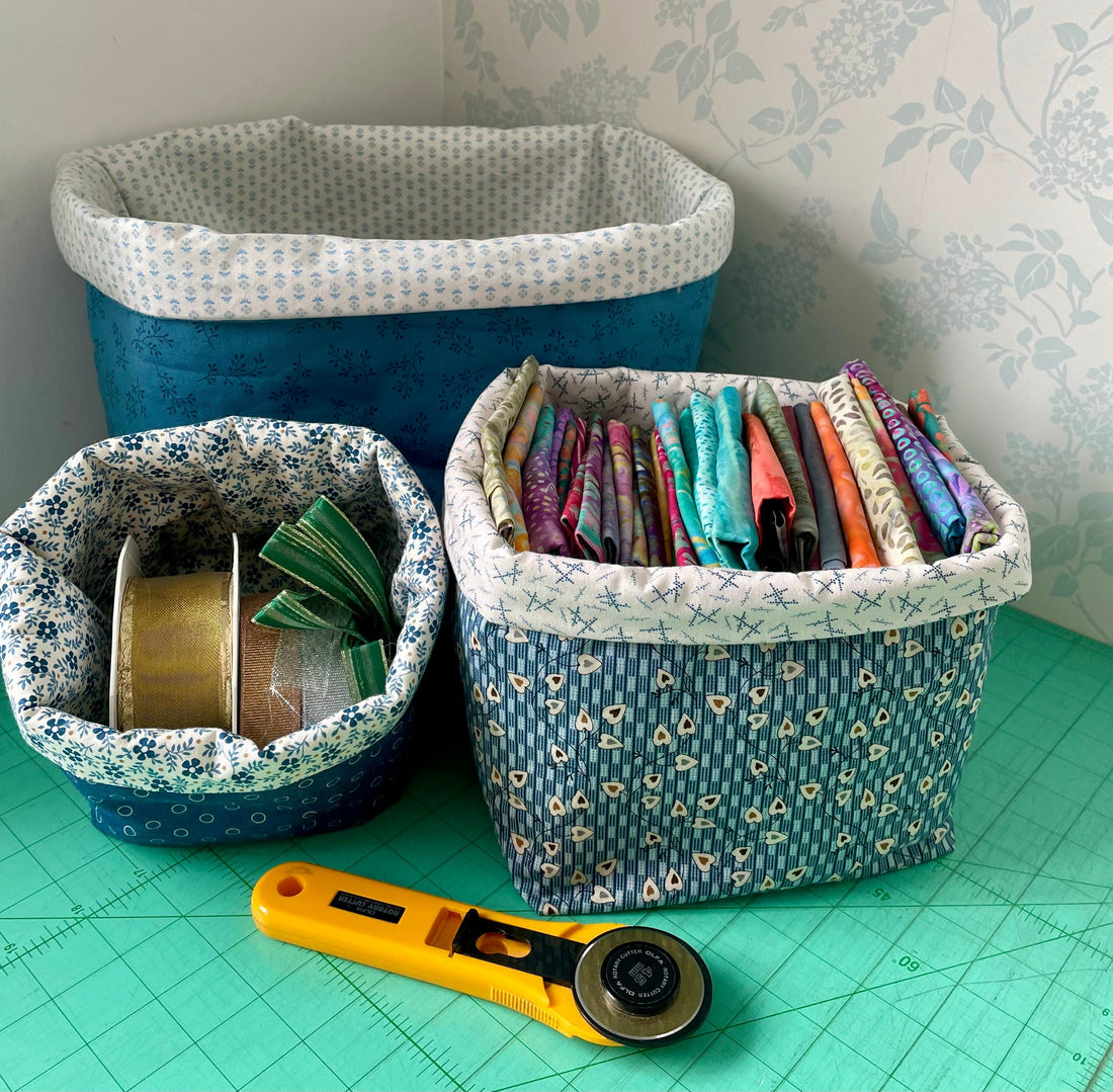 Small Sewing Projects That Make a Big Difference (Plus a Free Fabric Basket Idea)