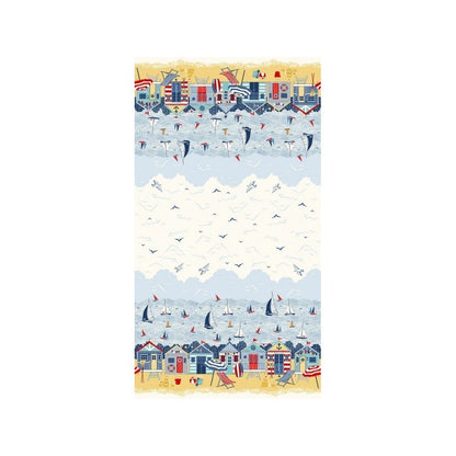 Makower Sail Away Seaside Quilting 8 Designs and 3 Panels 100% Premium Cotton Fabric