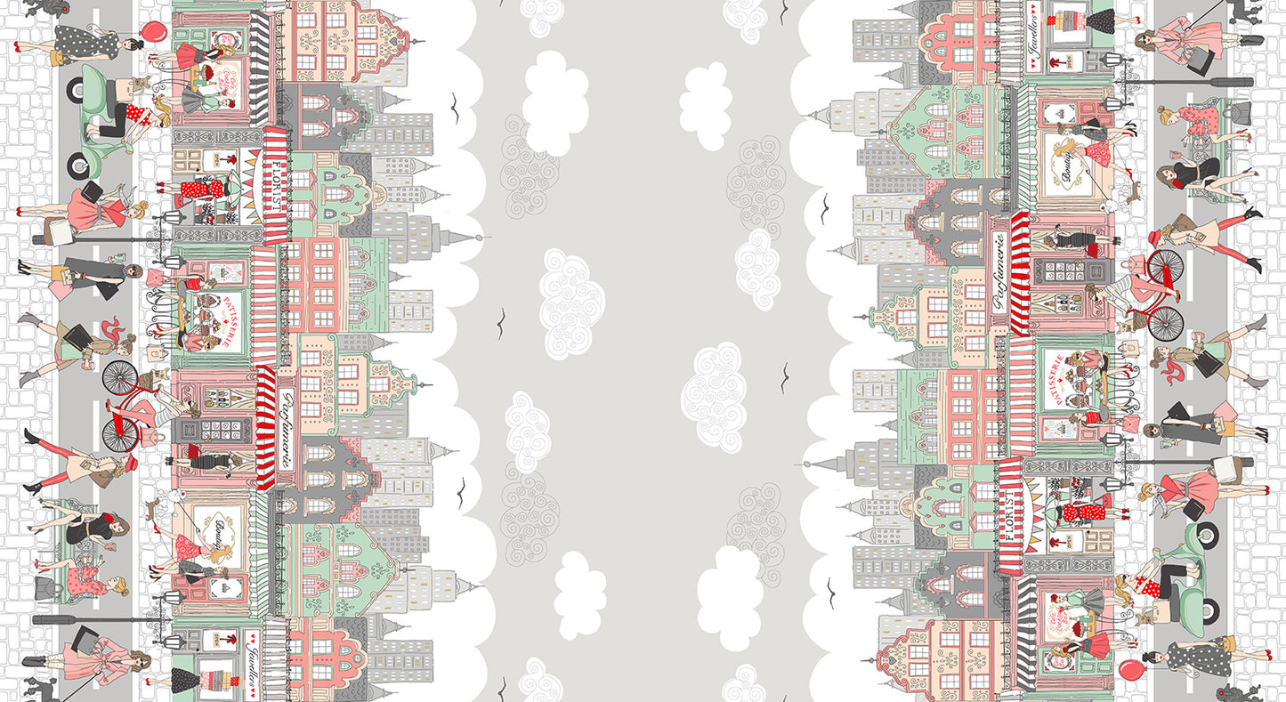 Makower Pamper 14 Designs and 2 Panels 100% Premium Cotton Fabric