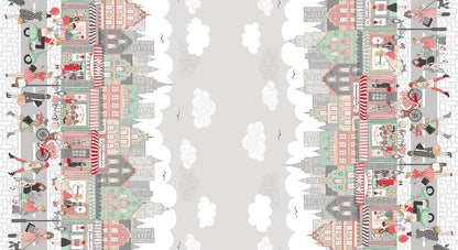 Makower Pamper 14 Designs and 2 Panels 100% Premium Cotton Fabric