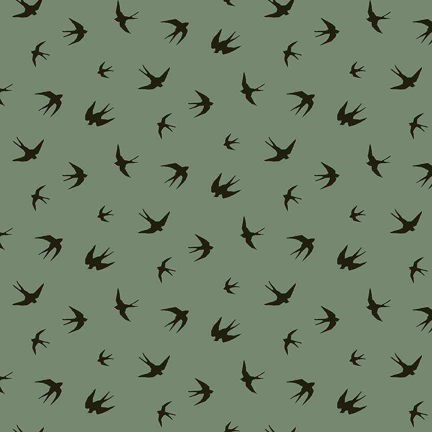 Makower Andover Fabrics Verdigris by Libs Elliott  24 Different Designs 100% Premium Cotton Fabric Full Range Available