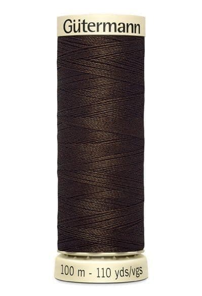 Gutermann Sew All Polyester Thread 100m 788988-406 406 Brown Sewing Machine Thread